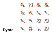 Native American Hunting Tools Icon, an Outline Icon by Eklip Studio (Thumbnail 2 of 4)