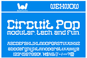 Spherical Drone font, a Font by weknow (Thumbnail 4 of 8)