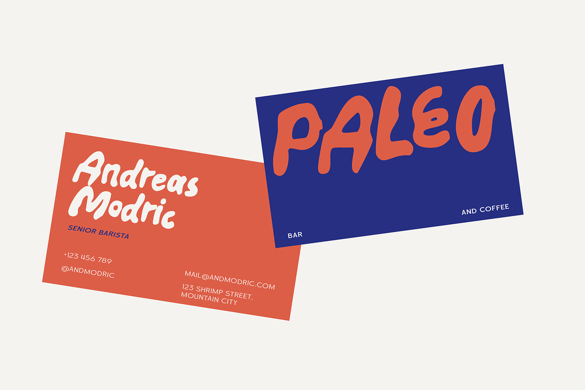 Mosive Quirky Display Typeface, a Handwritten Font by Sitintahitam (Photo 7 of 9)