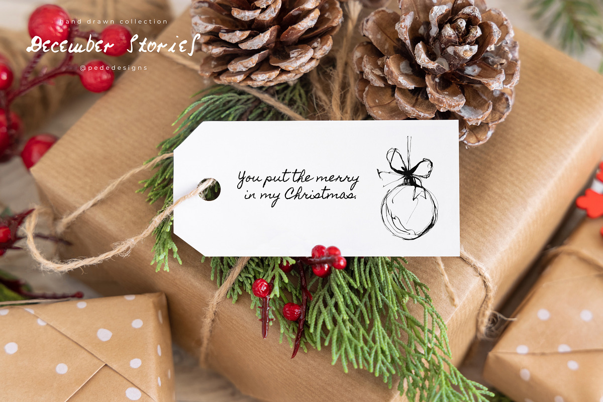 December Stories, a Seasonal Illustration by PeDe Designs (Photo 9 of 13)