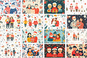 Family Christmas Digital Papers, a Person Illustration by VetalStock (Thumbnail 2 of 2)
