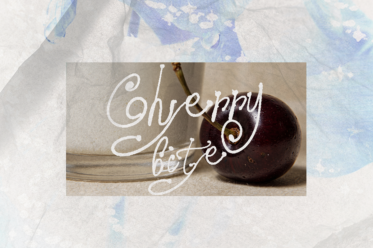 Hortus - Hand Script, a Script Font by Lilithcollageart (Photo 9 of 9)