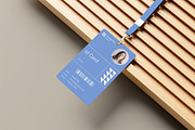 Id Card Mockup, an Advertising Mockup by Design Source_ (Thumbnail 4 of 4)