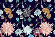 Botanical Seamless Vector, a Pattern Graphic by Ania Illustration (Thumbnail 3 of 9)