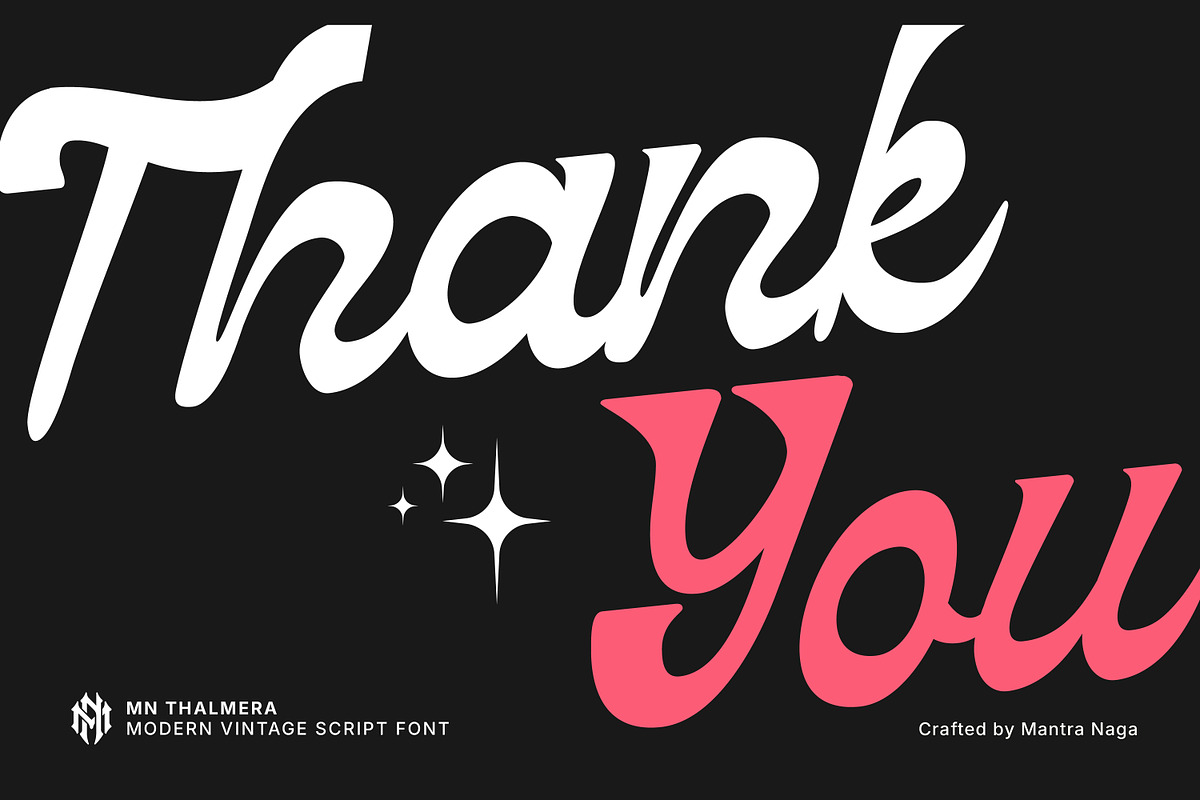 MN Thalmera - Vintage Script Serif, a Script Font by Mantra Naga (Photo 16 of 16)