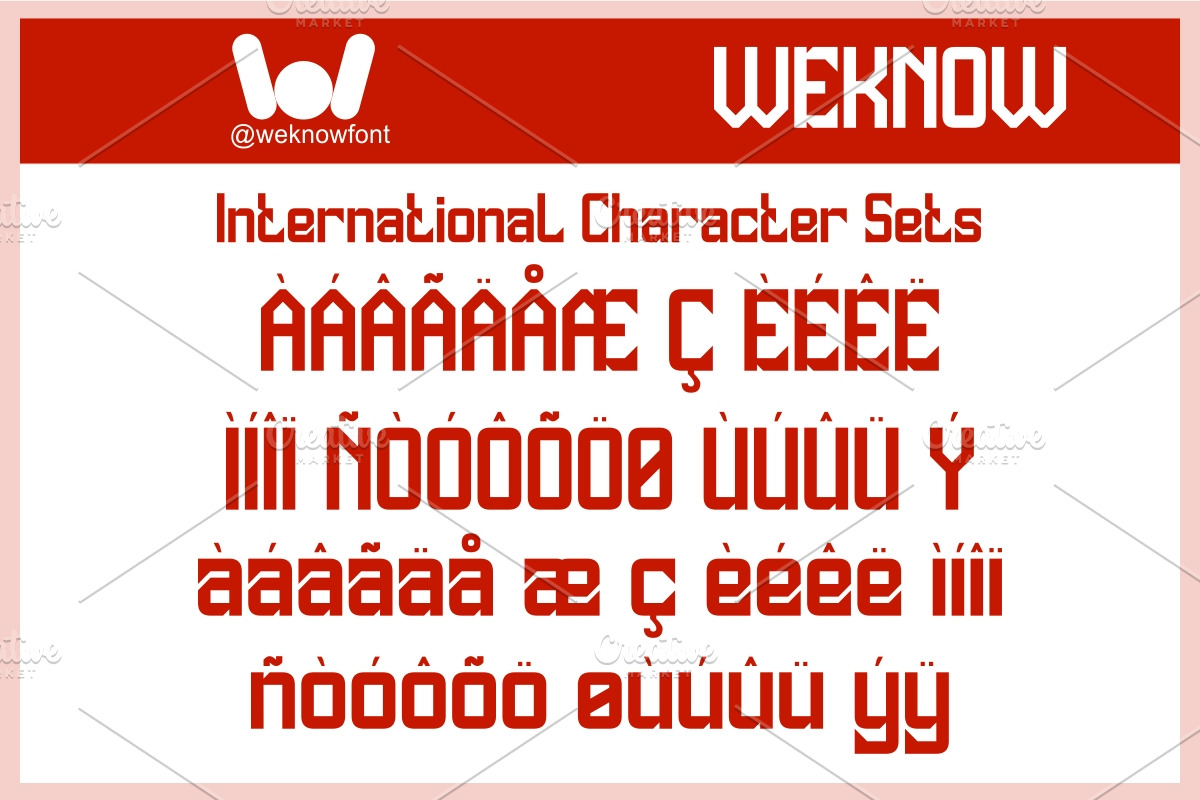 Universe Protector Font, a Sans Serif Font by weknow (Photo 8 of 8)