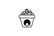 50 Easter Bunny Egg Icon Bundle, an Illustration by Artivon (Thumbnail 42 of 51)