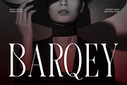 Barqey Modern Vague Editorial Font, a Serif Font by Rasio Studio (Thumbnail 1 of 7)