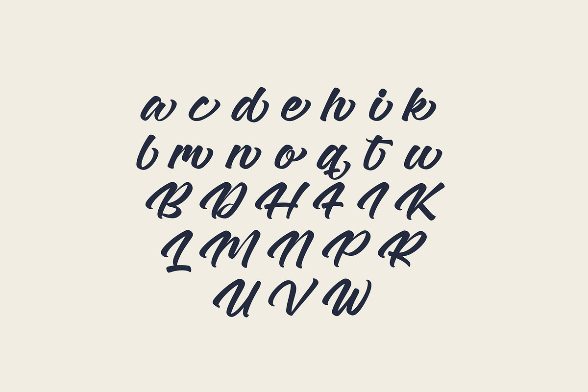 Geralty Retturn Bold Handwritten, a Script Font by Letterena Studios Script (Photo 7 of 20)