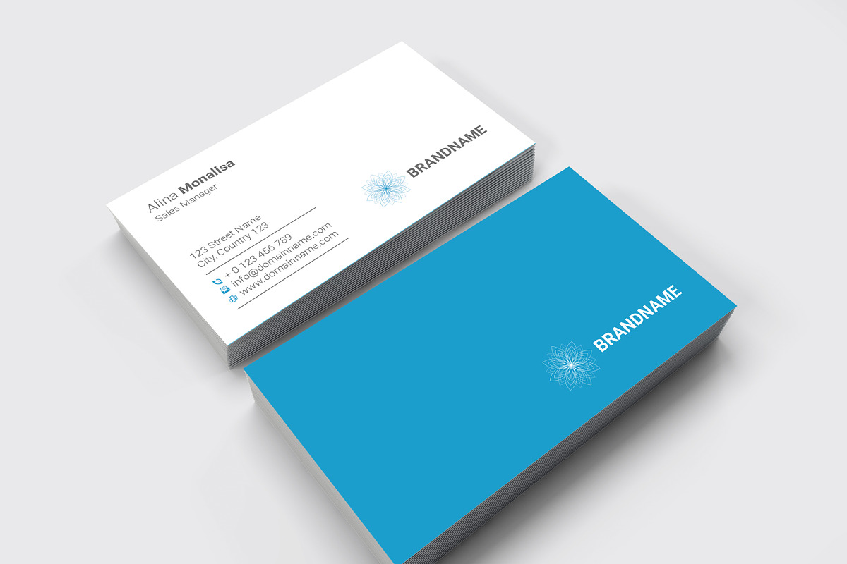 Professional Business Card Template, a Business Card Template by designSultan (Photo 5 of 6)