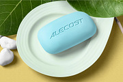 Soap Bar Engraved Logo Mockup, a Merchandise Mockup by megostudi0 (Thumbnail 3 of 4)