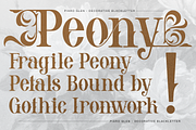 Piaro Glen | Serif Blackletter, a Blackletter Font by Denustudios (Thumbnail 4 of 11)