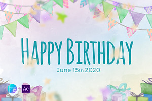 Birthday Slideshow | After Effects e
