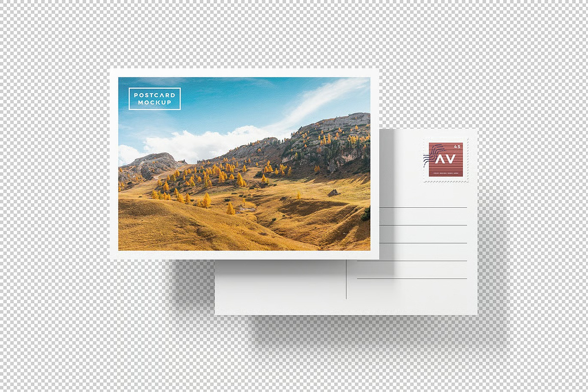 Postcard Mockup, an Advertising Mockup by zpackcreative (Photo 3 of 4)
