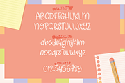 Beach POSTCARD | Handwritten font, a Handwritten Font by Fearless Confetti (Thumbnail 4 of 8)