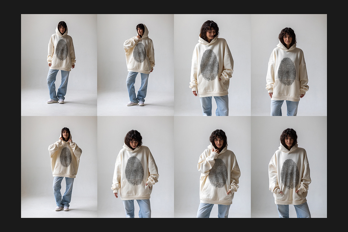 Hoodie Mock-Up Set, a Hoody Mockup by Freeman Studio (Photo 7 of 16)