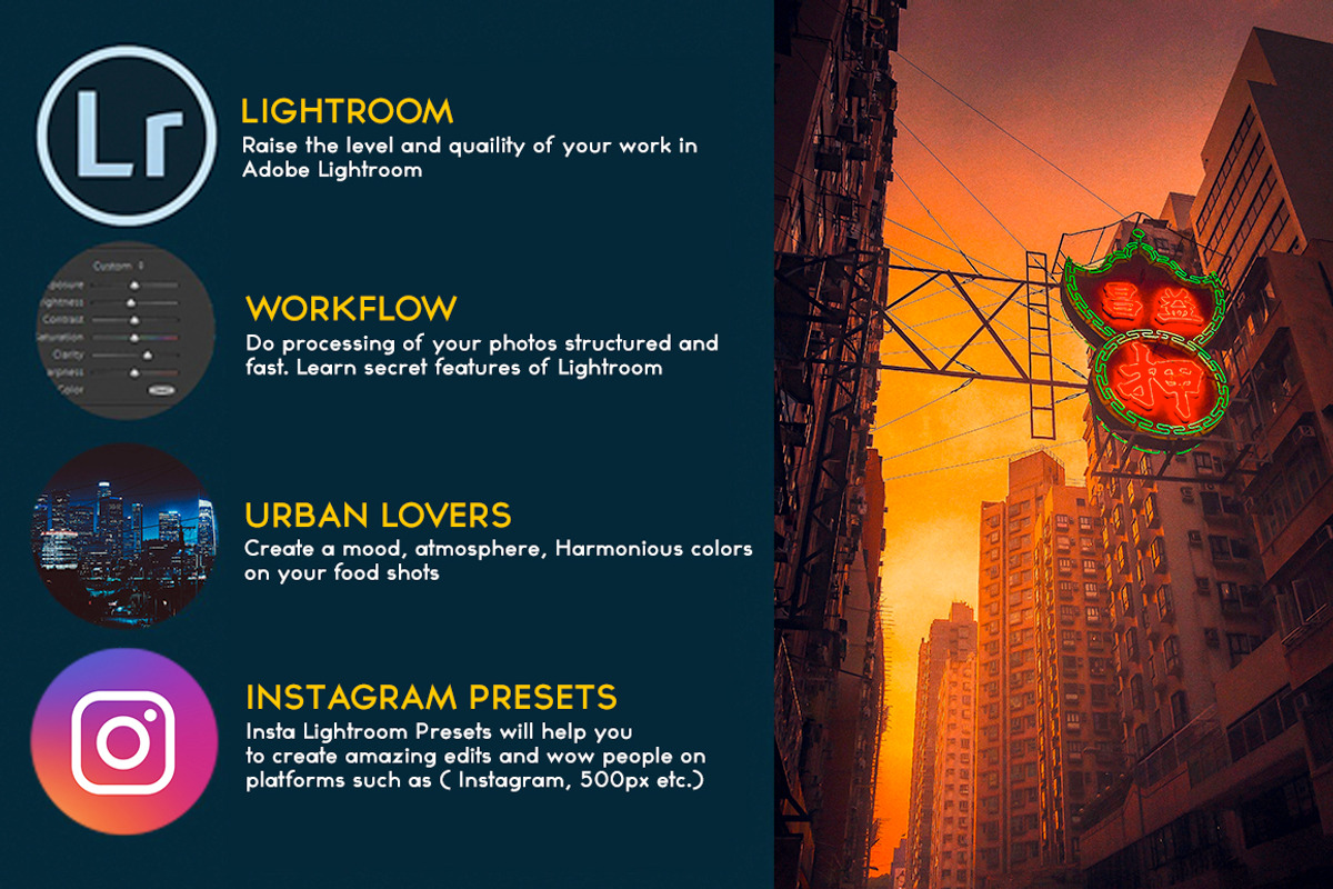 Urban Lightroom Presets preview 2