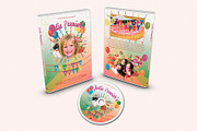 Kids Birthday Party DVD Covers Vol01, a Stationery Template by Sargatal (Thumbnail 4 of 6)
