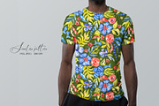 Vibrant Botanical Garden Pattern, a Pattern Graphic by SirenaArt (Thumbnail 7 of 12)