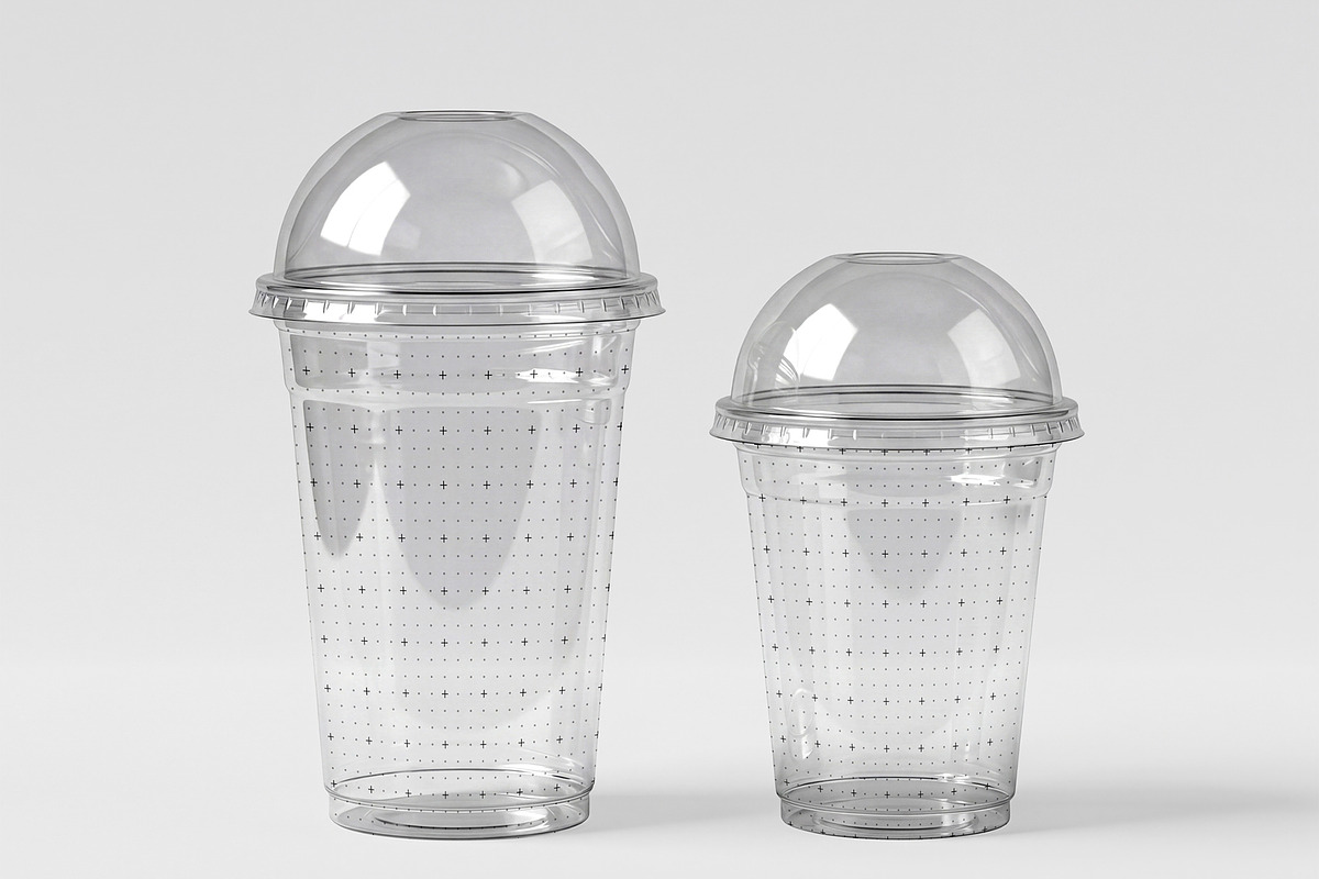 Plastic Cup Mockup, a Cups & Container Mockup by graphypix (Photo 3 of 4)