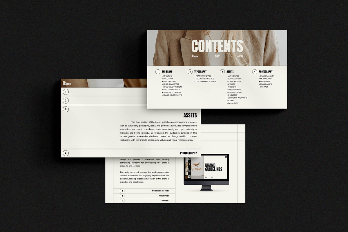 NOLE / Brand Guidelines, a Presentation Template by Wildnun Studio (Photo 8 of 16)