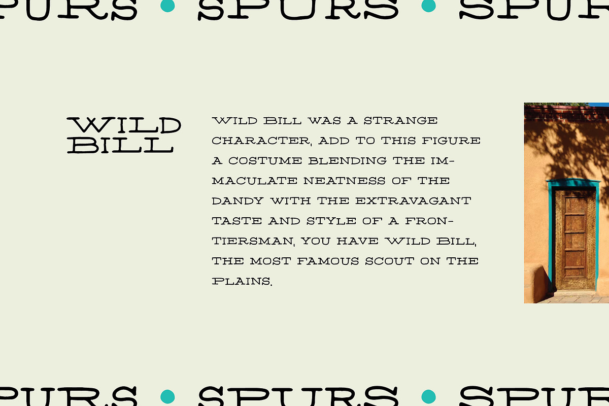 Spurs - Best in the West!, a Handwritten Font by Midnight Grim (Photo 3 of 5)