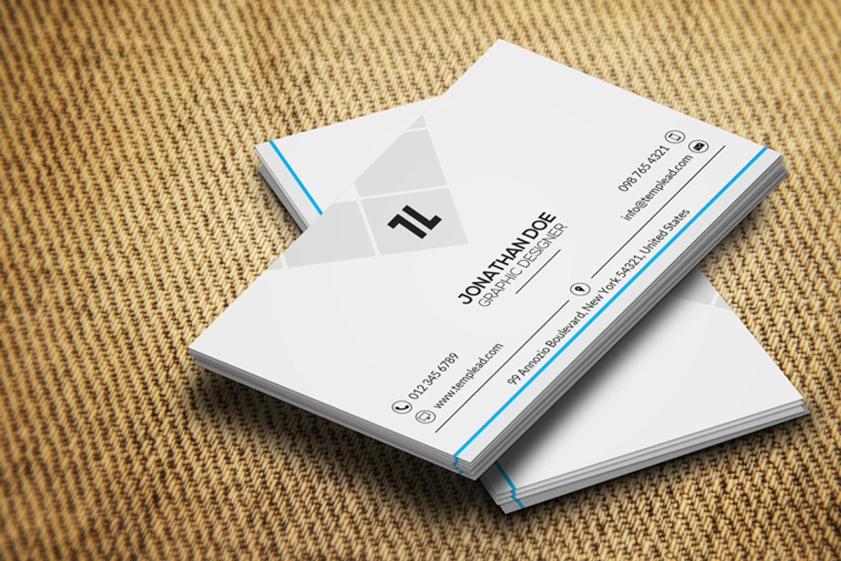 Corporate Business Card CM136, a Business Card Template by annozio (Photo 2 of 4)