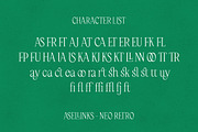Asel Links - Neo Retro Serif, a Serif Font by Versetype (Thumbnail 10 of 12)