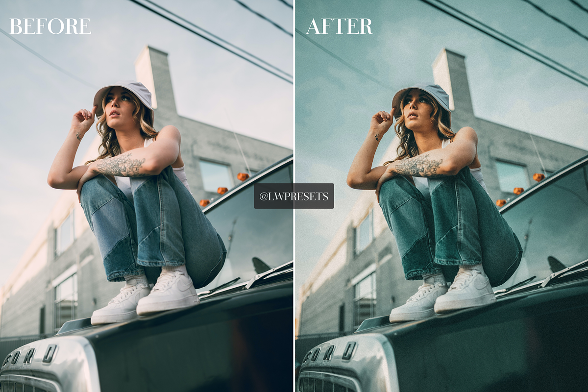 10 Film Look Lightroom Presets, a Preset Add-On by LWPRESETS (Photo 2 of 7)