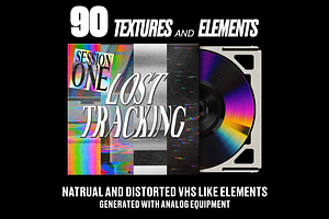 80 VHS Textures - LOST_TRACKING