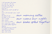 It's October 3rd - Real Pen font, a Handwritten Font by Lilithcollageart (Thumbnail 4 of 11)