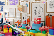 Colorful Frame Mockup Festive Party, a Household Mockup by Stykke Studio (Thumbnail 4 of 7)