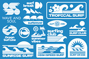 Surf Logo Graphics, an Object Graphic by Firowerk (Thumbnail 10 of 10)