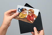 Little Students - Watercolor Clipart, an Education Illustration by Mashamashastu (Thumbnail 13 of 15)