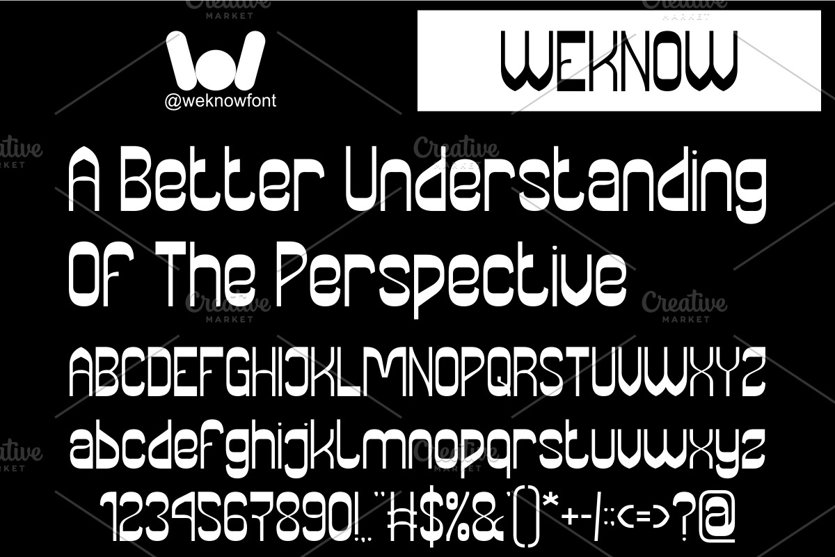 Super Easy font, a Sans Serif Font by weknow (Photo 4 of 8)