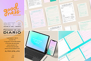 PLANEADOR DIARIO_Set, a Stationery Template by GoodNess Graphics (Thumbnail 1 of 8)