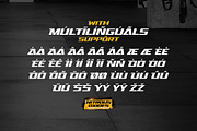 Nitrous Oxides – Modern Sport Fonts, a Sans Serif Font by Gassstype (Thumbnail 9 of 10)