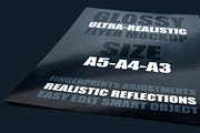 Glossy Flyer Mockup, a Print Template by Franklin Design (Thumbnail 4 of 5)