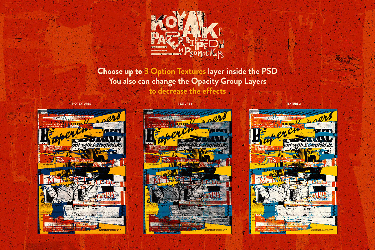 Koyak: 14 PSD Paper Ripped Mockups, a Background Graphic by nicholasasmita (Photo 3 of 15)