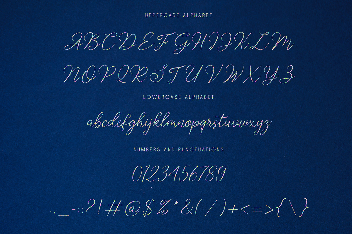 Sabyan // Modern Script Typeface preview 7