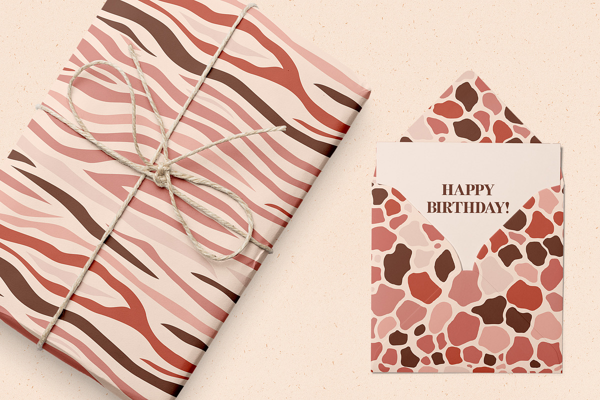 Animal Print - Rosy Palette, a Pattern Graphic by Megs Lang (Photo 6 of 10)