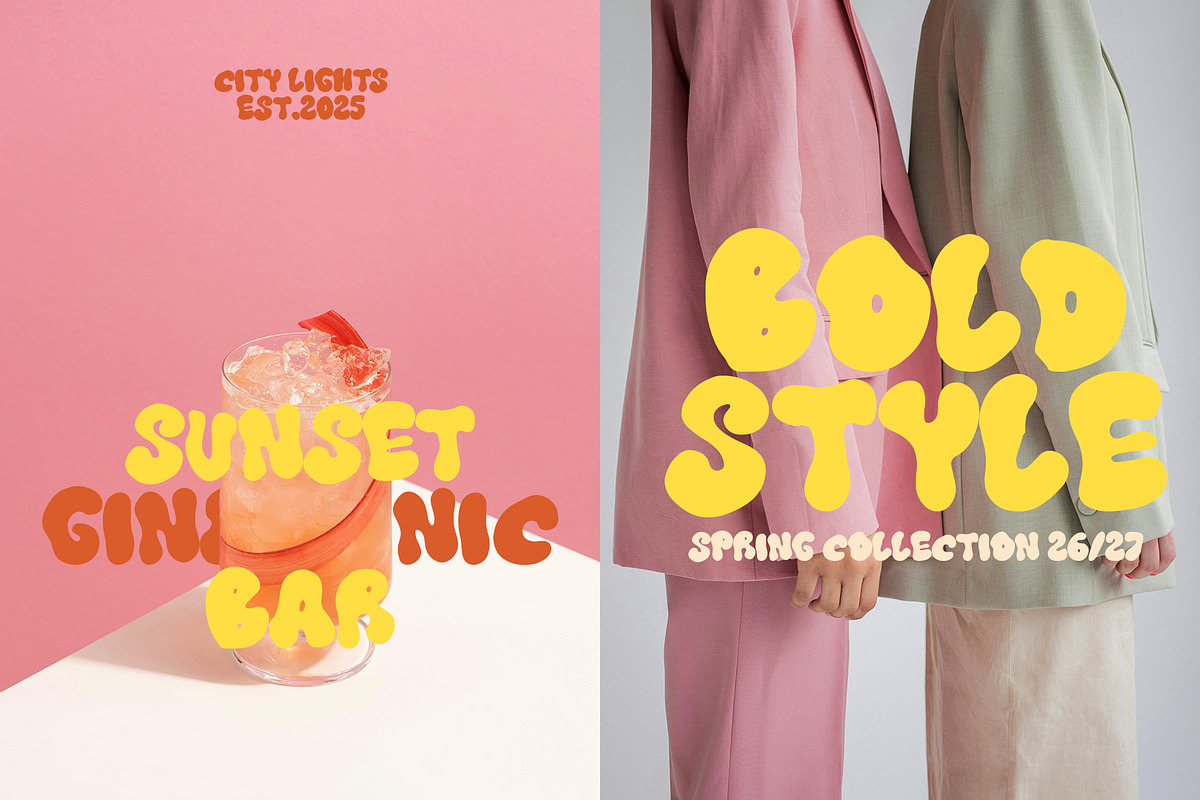 Quiet Joy quirky font, a Sans Serif Font by BilberryCreates (Photo 2 of 10)
