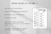 Digital Canva Credit Tracker, a Stationery Template by BRANDcontent (Thumbnail 6 of 6)
