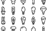 Different light bulbs illuminating, an Object Graphic by pikepicture (Thumbnail 3 of 3)