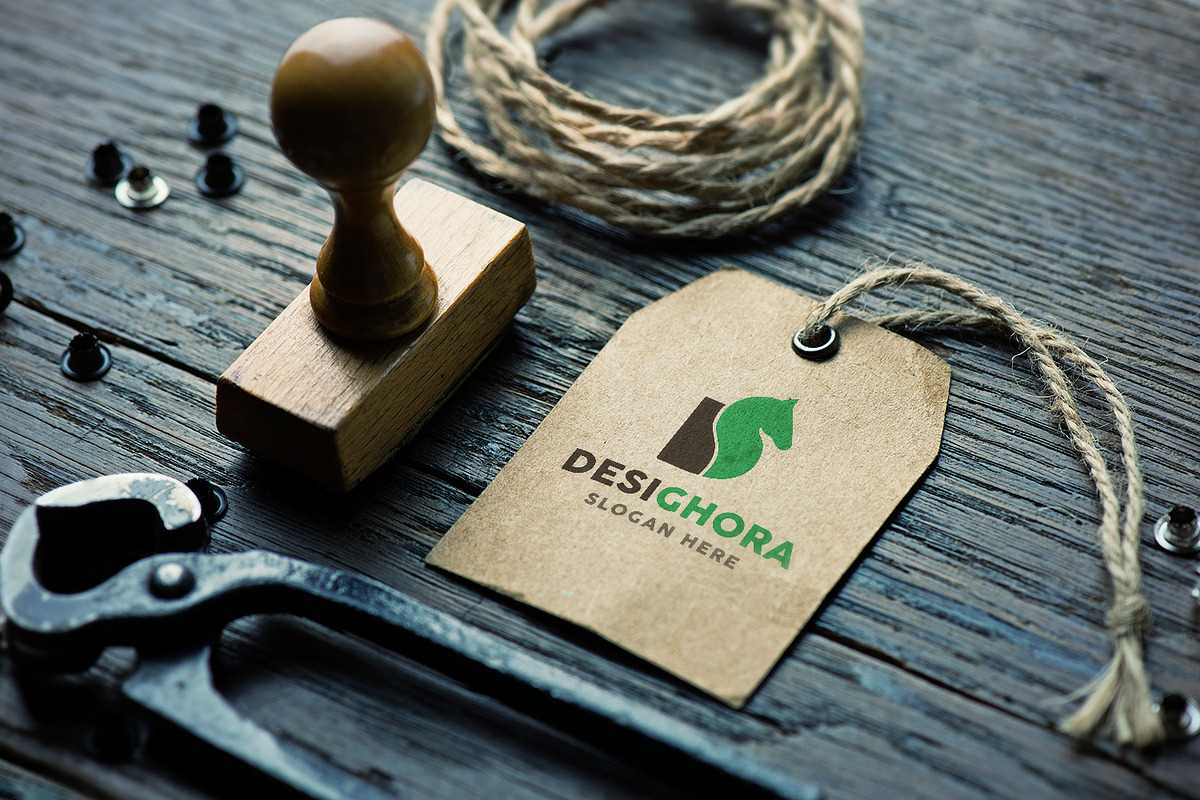 D Letter Horse Logo, a Branding & Logo Template by GladicMonster (Photo 8 of 13)