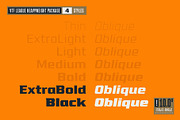 VTF League – Heavyweight Package, a Font by VarsityType® (Thumbnail 3 of 6)