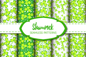 Shamrock - Seamless Patterns