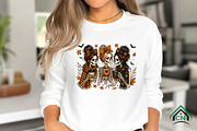 Halloween Fall Cozy Skeleton Coffee, a Seasonal Illustration by Craft Nest (Thumbnail 3 of 6)