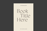 Minimalist Book Layout, a Brochure Template by tomsarraipodesign (Thumbnail 2 of 2)