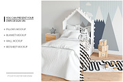 KIDS Fabric Mockup Pack - 1, a Household Mockup by Yuri-U (Thumbnail 14 of 21)